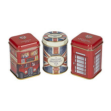 Carica l&#39;immagine nel visualizzatore di Gallery, Icone di Londra Tre Mini Tea Tin Set
