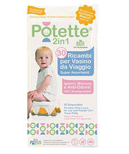 Carica l'immagine nel visualizzatore di Gallery, Ricambi per Potette Plus 2 in 1 - Pacco da 30 Bustine Usa e Getta 30 pacco