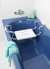 Carica l&#39;immagine nel visualizzatore di Gallery, Wenko Secura 17930100 Sedile per vasca da bagno, allungabile, portata Bianco - Ilgrandebazar