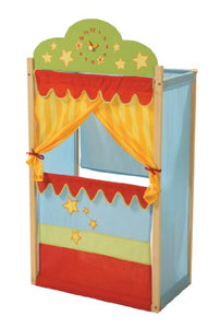 roba Teatrino delle Marionette, con Orologio, in Legno Massiccio con... - Ilgrandebazar