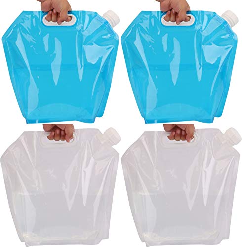 Bekith Confezione da 4 contenitori per acqua Contenitori 5 litri...
