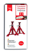Carica l&#39;immagine nel visualizzatore di Gallery, VIP 0842034511284 Cavalletto pieghevole, Rosso - Ilgrandebazar