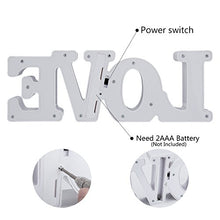 Carica l&#39;immagine nel visualizzatore di Gallery, LOVE Lampada Notturna MOOKLIN Comodino Luce LED - Ilgrandebazar