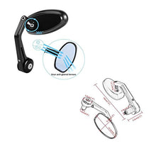 Carica l&#39;immagine nel visualizzatore di Gallery, ViZe 7/8&quot; 22mm Specchietti Moto Retrovisori Specchio Posteriore Per rosso - Ilgrandebazar