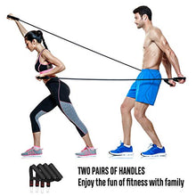 Carica l&#39;immagine nel visualizzatore di Gallery, FitBeast Bande Elastici Fitness, Fasce per Allenamento Elastico Fitness Fino...