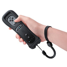 Carica l&#39;immagine nel visualizzatore di Gallery, Tanouve Controller Wii Motion Plus, 2 In 1 Nunchuck Costruito Nero - Ilgrandebazar