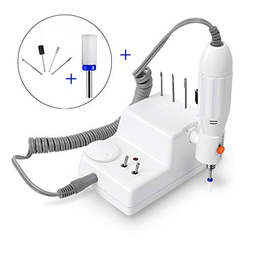 JSDA Fresa per Unghie + Punta in Ceramica Manicure e Pedicure, 6MCE1 - Ilgrandebazar