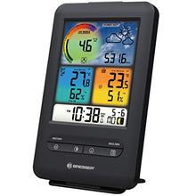 Carica l&#39;immagine nel visualizzatore di Gallery, BRESSER 7002534 - Stazione meteorologica, Colore: Nero - Ilgrandebazar