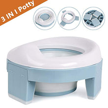 Carica l&#39;immagine nel visualizzatore di Gallery, Vasino Portatile da Viaggio Sedile per Bambini 3-in-1 Riduttore Water...