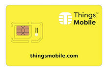 Carica l&#39;immagine nel visualizzatore di Gallery, SIM Card Things Mobile prepagata per IOT e M2M con copertura globale e 30 €...