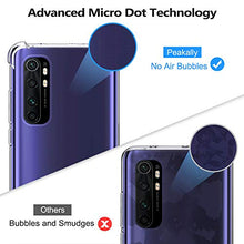 Carica l'immagine nel visualizzatore di Gallery, Peakally Cover per Xiaomi Mi Note 10 Lite, Trasparente Morbida TPU Silicone...