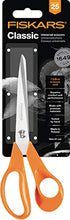 Carica l&#39;immagine nel visualizzatore di Gallery, Fiskars Forbici multiuso, Lunghezza: 21 cm, Lama in acciaio inox/Impugnature... - Ilgrandebazar