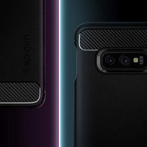 Spigen Rugged Armor Cover Galaxy S10e, Assorbimento Acustico e Struttura in... - Ilgrandebazar