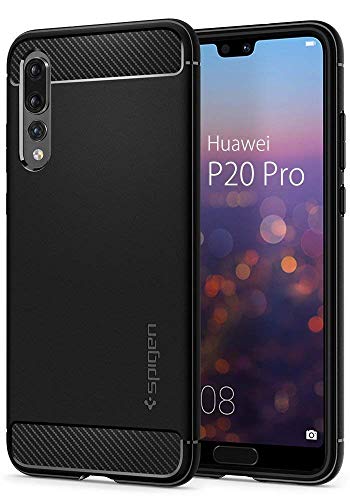 Spigen Rugged Armor - Custodia per Huawei P20 Pro Impressionante Nero Design... - Ilgrandebazar
