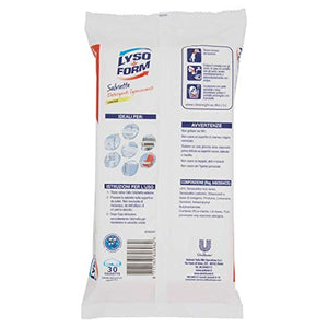 Lysoform Salviette Igienizzanti per Superfici alla fragranza di Limone,... - Ilgrandebazar