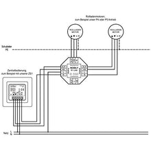 Carica l&#39;immagine nel visualizzatore di Gallery, NOBILY - EAN 4260355821941 Relè per tapparelle R1-UNI (1 motor) centralina... - Ilgrandebazar