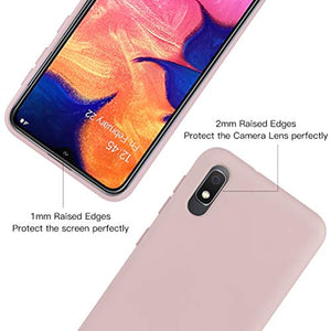 Cover Samsung Galaxy A10 + Pellicola Protettiva in A10, Rosa - Ilgrandebazar