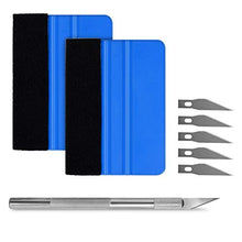 Carica l&#39;immagine nel visualizzatore di Gallery, kwmobile Set 2X Spatola 1x Cutter di Precisione - Raschietto e Coltellino - Ilgrandebazar