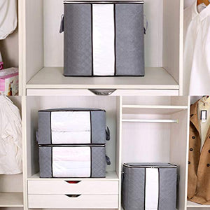 Tonsooze Pieghevole Borsa Organizzatore, 4 PCS Scatole per Armadio...