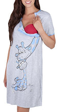 Carica l'immagine nel visualizzatore di Gallery, Mija - Camicia da notte 2 in 1 cotone Premaman / Allattamento / allattamento... - Ilgrandebazar