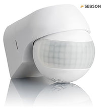 Carica l'immagine nel visualizzatore di Gallery, SEBSON Rilevatore di Movimento Esterno IP44, Montaggio a Parete, LED Adatto,...