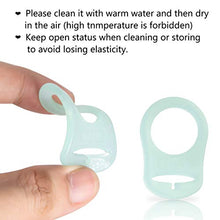 Carica l&#39;immagine nel visualizzatore di Gallery, Clip per ciuccio e Silicone Pulsante Anello, Annhao Catenella Ciuccio Clip... - Ilgrandebazar