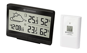 BRESSER Temeotrend lgx Wireless con Sensore Esterno, Nero - Ilgrandebazar