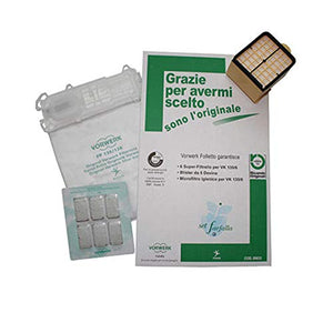 Set Farfalla Folletto Vk 135/136 Originale Vorwerk - Ilgrandebazar
