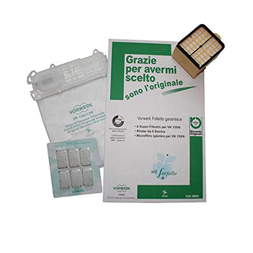 Set Farfalla Folletto Vk 135/136 Originale Vorwerk - Ilgrandebazar