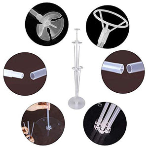 Supporto per palloncini lunghi, bastoncini con supporto, supporto da tavolo,...
