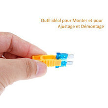 Carica l&#39;immagine nel visualizzatore di Gallery, Rovtop 120pcs+1Clip (2A 3A 5A 7.5A 10A 15A 20A 25A 30A 35A 40A) Fusibili...