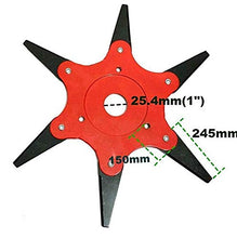 Carica l&#39;immagine nel visualizzatore di Gallery, Futurehom Lama per falciatrice da Esterno 6 rasafilo Barba in Acciaio con... - Ilgrandebazar