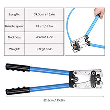 Carica l&#39;immagine nel visualizzatore di Gallery, Amzdeal Pinza Crimpatrice kit Attrezzo di Piegatura professionale... - Ilgrandebazar