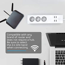 Carica l'immagine nel visualizzatore di Gallery, meross Ciabatta Intelligente Multipresa Wifi Smart 3 Prese AC 4 Porte USB,...