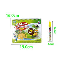 Carica l&#39;immagine nel visualizzatore di Gallery, Sipobuy Magic Water Drawing Book Libro da colorare Acqua Doodle Animal World