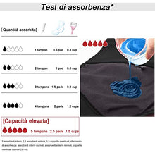 Carica l&#39;immagine nel visualizzatore di Gallery, FOTOOL Mutande Mestruali Assorbenti = 4 tamponi Donna Cotone Slip Ciclo Protettive Periodico Intima Mestruale Ecologico con 4 Strati Anti perdite Lavabili (1 Pack,M)