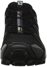 Carica l&#39;immagine nel visualizzatore di Gallery, SALOMON Speedcross 4, Scarpe da 44 EU, Nero Black Metallic
