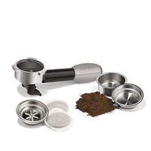 Carica l&#39;immagine nel visualizzatore di Gallery, Bialetti Mokona Silver, Macchina Caffè Espresso, Sistema Aperto (per Argento - Ilgrandebazar