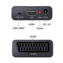 Carica l&#39;immagine nel visualizzatore di Gallery, Aerctor Adattatore SCART HDMI per TV - Convertitore Spina di alimentazione