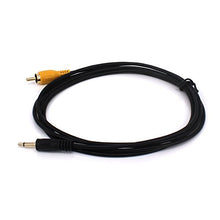 Carica l'immagine nel visualizzatore di Gallery, Yilan, cavo audio maschio-maschio mono, attacco jack da 3,5 mm e RCA...