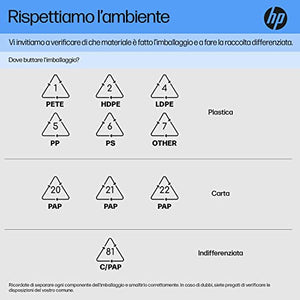 HP 303 Nero, T6N02AE, cartuccia originale HP, compatibile con stampanti HP Tango e Tango X e HP Envy 6220, 6230, 6232, 6234, 7130, 7134 e 7830