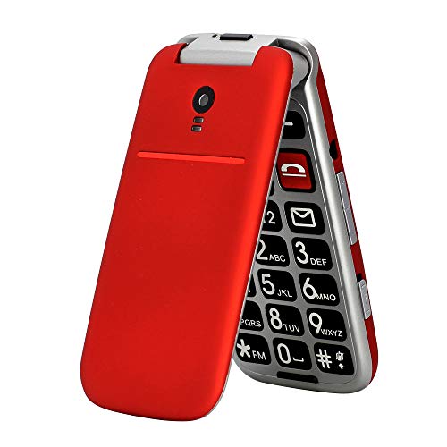 artfone Telefono Cellulare per Anziani con Tasti Grandi, Funzione MMS, SOS,... - Ilgrandebazar