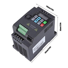 Carica l&#39;immagine nel visualizzatore di Gallery, VFD Inverter convertitore di frequenza, 0.75/1.5/2.2KW 220V/380V 1HP/3HP...