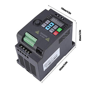 VFD Inverter convertitore di frequenza, 0.75/1.5/2.2KW 220V/380V 1HP/3HP...