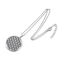 Carica l'immagine nel visualizzatore di Gallery, LIKGREAT Vintage Flower of Life Pendente Cera, Simbolo Agiziano Hollow - Ilgrandebazar