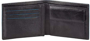 Visconti portafoglio da uomo a piegatura tripla"Alps" con Nero (Black)