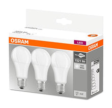 Carica l&#39;immagine nel visualizzatore di Gallery, Osram Base CLAS a Lampada LED E27, 14 W, Set of 3/14 Luce Bianca Fredda - Ilgrandebazar