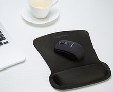 Carica l&#39;immagine nel visualizzatore di Gallery, AmazonBasics - Tappetino per mouse in gel con poggiapolsi
