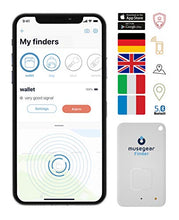 Carica l'immagine nel visualizzatore di Gallery, Musegear - Trova chiavi con app Bluetooth I Flat Finder, Bianco - 1 pezzo