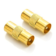 Carica l'immagine nel visualizzatore di Gallery, deleyCON Connettore per Adattatore Antenna Coassiale (IEC)... - Ilgrandebazar
